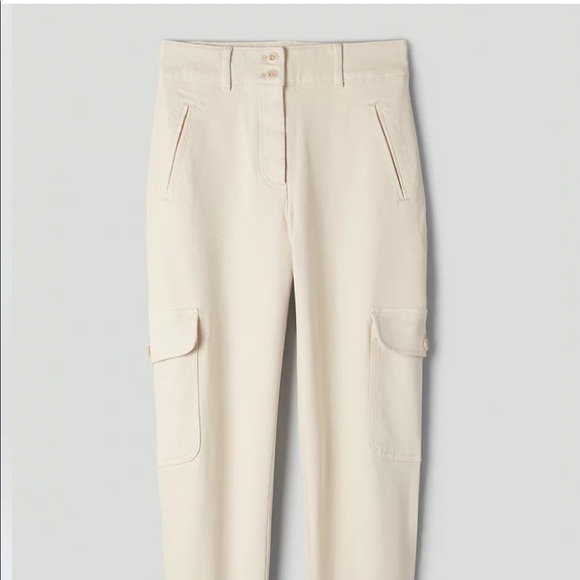 Aritzia Wilfred modern cargo pants in gd birch - Picture 4 of 8